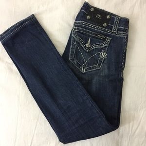 Miss Me Skinny Blue Jeans JP5061SKL